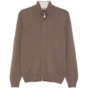 Vengera, Heren, Truien, Bruin, Maat: M Wol,