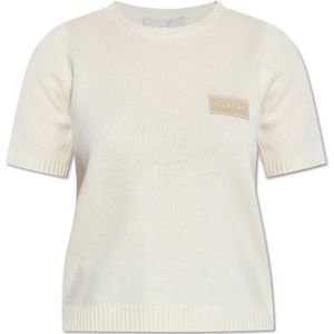 Munthe, Dames, Truien, Beige, Maat: XS Wol,