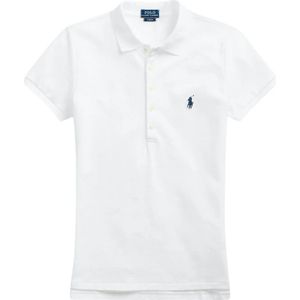 Ralph Lauren, Dames, Tops, Wit, Maat: S Katoen,