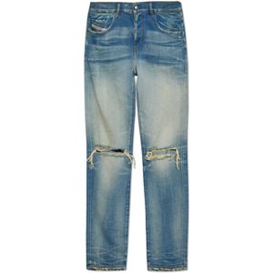 Diesel, Heren, Jeans, Blauw, Maat: W29 L32 Katoen,