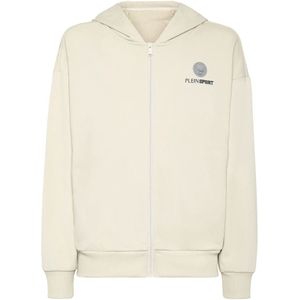 Plein Sport, Heren, Sweatshirts & Hoodies, Grijs, Maat: XS