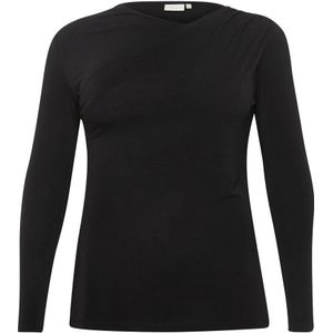 Kaffe Curve, Dames, Tops, Zwart, Maat: S Jersey,