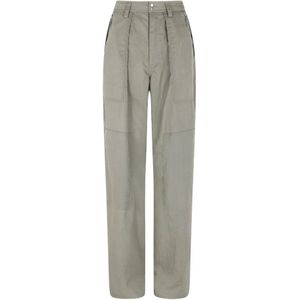 Rabanne, Dames, Broeken, Grijs, Maat: 2XS