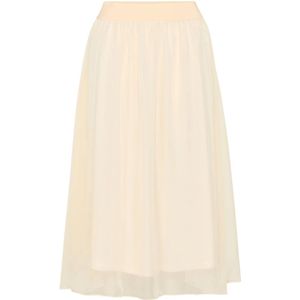 Saint Tropez - Coral SZ Rok - Beige - Midi-rok