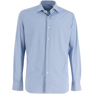 Xacus, Heren, Overhemden, Blauw, Maat: 6XL