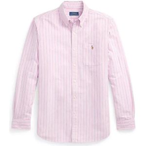 POLO RALPH LAUREN - Gestreept Hemd - Roze - Katoen