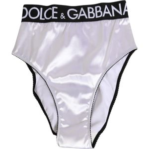 Dolce & Gabbana, Dames, Ondergoed, Wit, Maat: S Satijn,
