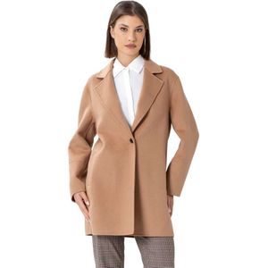 Kocca, Dames, Mantels, Bruin, Maat: L Leer,