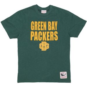 Mitchell & Ness, Heren, Tops, Groen, Maat: M Katoen,