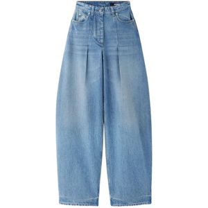 Jacquemus, Dames, Jeans, Blauw, Maat: W26 Denim,