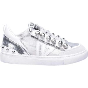 Emanuelle Vee, Dames, Schoenen, Wit, Maat: 37 EU Leer,