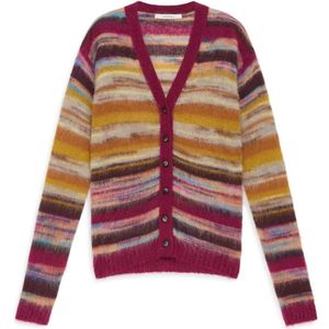 Maliparmi, Dames, Truien, Veelkleurig, Maat: S Mohair,