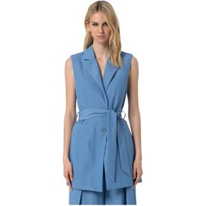 Fracomina, Dames, Jassen, Blauw, Maat: M