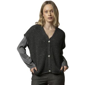 Kocca, Dames, Truien, Grijs, Maat: L