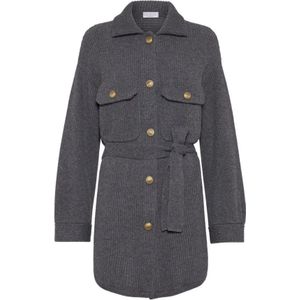 Brunello Cucinelli, Dames, Truien, Grijs, Maat: M