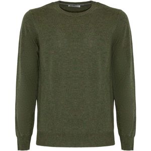 Kangra, Heren, Truien, Groen, Maat: M Wol,