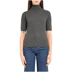 Max Mara, Dames, Truien, Grijs, Maat: S Wol,