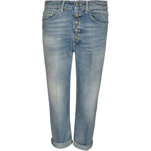 Dondup, Dames, Jeans, Blauw, Maat: W28 Katoen,