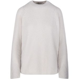 Max Mara, Dames, Truien, Wit, Maat: XS Wol,