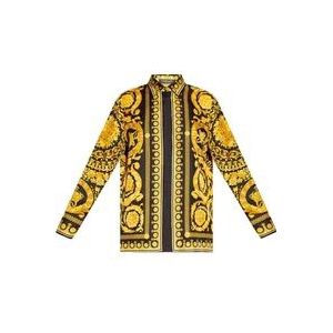 Versace Gestreept overhemd , Yellow , Dames , Maat: XS