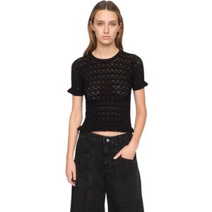 Sea NY, Dames, Truien, Zwart, Maat: S Viscose,