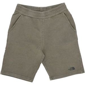 The North Face, Heren, Korte broeken, Grijs, Maat: L Katoen,