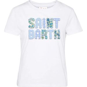 MC2 Saint Barth, Dames, Tops, Veelkleurig, Maat: XS Katoen,