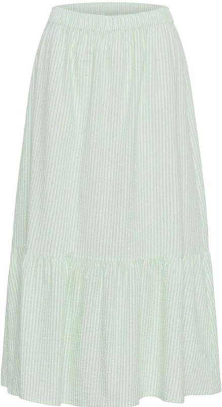 Saint Tropez - Elmikosz - Maxi Rok - Groen - Katoen