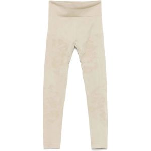 Adidas by Stella McCartney, Dames, Broeken, Beige, Maat: S Polyamide,