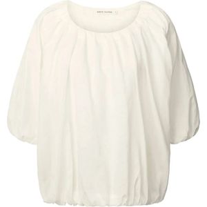 Rabens Saloner, Dames, Blouses & Shirts, Wit, Maat: Xs/S Voile,