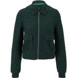 Zero - Blazer - Groen - Imitatieleer - Dames