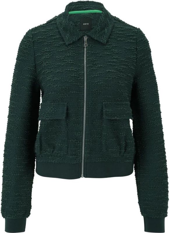 Zero - Blazer - Groen - Imitatieleer - Dames