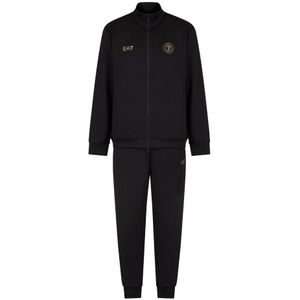 Emporio Armani EA7 - Jumpsuit - Zwart - 100% Katoen