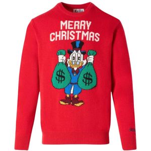 MC2 Saint Barth, Heren, Truien, Rood, Maat: M Wol,