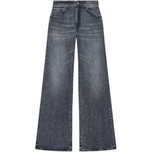 Dondup, Dames, Jeans, Grijs, Maat: W27 Denim,