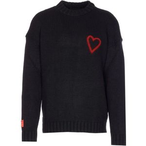 Vision OF Super, Heren, Truien, Zwart, Maat: S Wol,