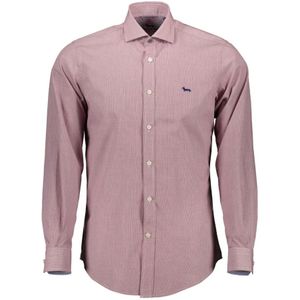 Harmont & Blaine, Heren, Overhemden, Rood, Maat: L Katoen,