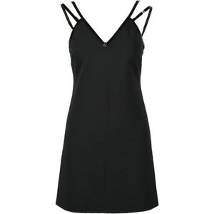 Gucci, Dames, Jurken, Zwart, Maat: M Viscose,