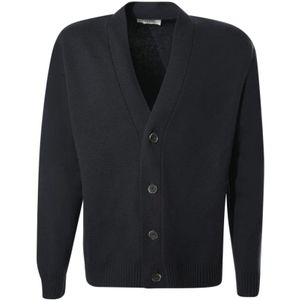 Alpha Studio, Heren, Truien, Blauw, Maat: M Wol,