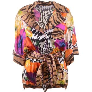 Dolce & Gabbana, Dames, Jumpsuits & Playsuits, Veelkleurig, Maat: XS