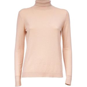 Weekend Max Mara, Dames, Truien, Beige, Maat: S Zijde,