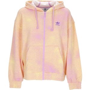 Adidas, Dames, Sweatshirts & Hoodies, Veelkleurig, Maat: 2XL Katoen,