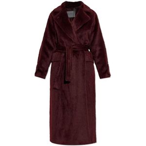 Max Mara, Dames, Jassen, Rood, Maat: 3XS Wol,