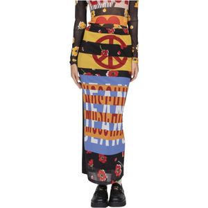 Moschino, Dames, Rokken, Veelkleurig, Maat: S