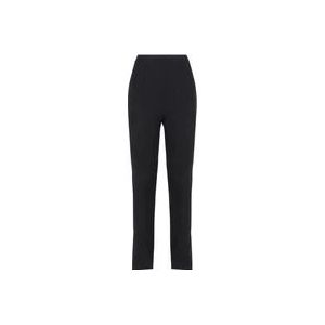 Moncler Zwarte high-waisted slim fit broek , Black , Dames , Maat: XS