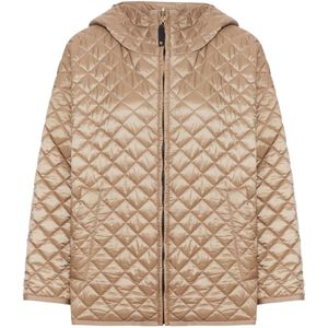 Max Mara, Dames, Jassen, Beige, Maat: S