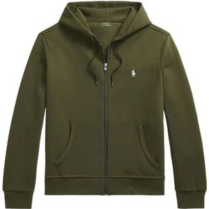 Polo Ralph Lauren, Heren, Sweatshirts & Hoodies, Groen, Maat: L Katoen,