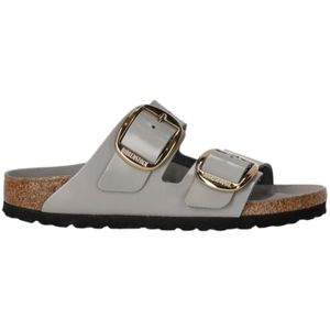 Birkenstock, Dames, Schoenen, Grijs, Maat: 38 EU