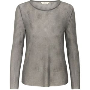 Cream, Dames, Tops, Grijs, Maat: M