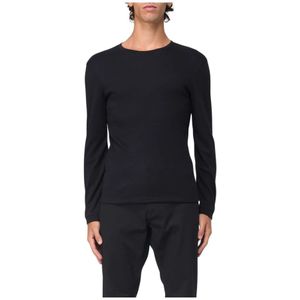 Giorgio Armani, Heren, Tops, Zwart, Maat: M